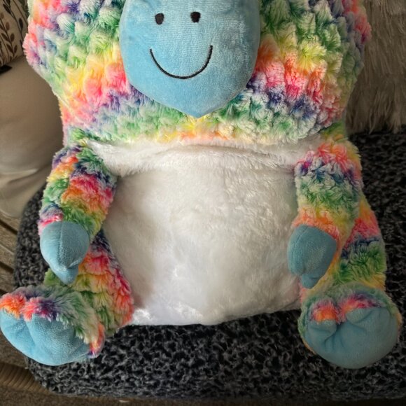 Giant 2 Ft. Tall Nanco Belly Buddies Colorful Vibrant Neon Color Unicorn Plush - Picture 4 of 8